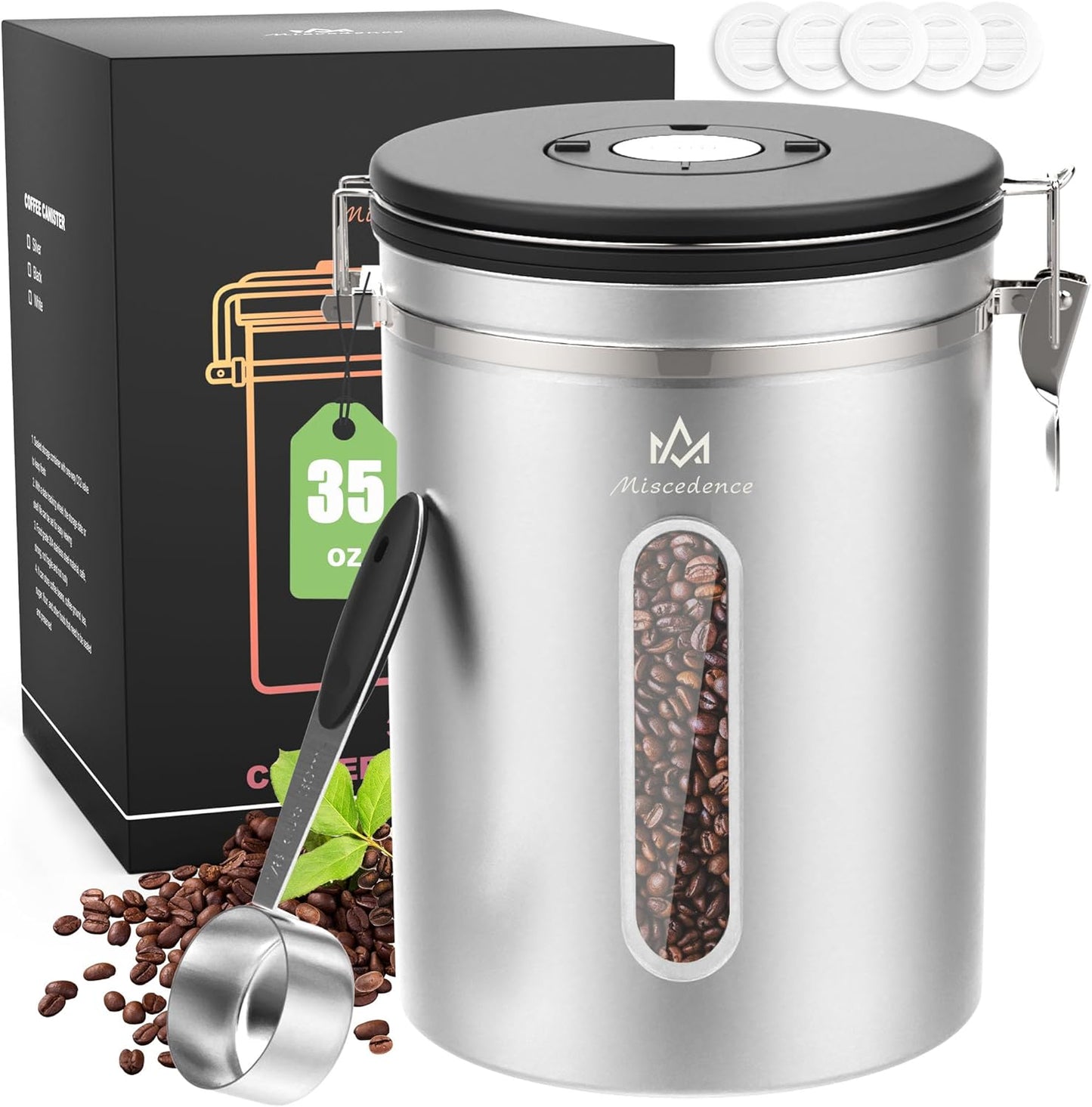 35oz Coffee Canister - Miscedence