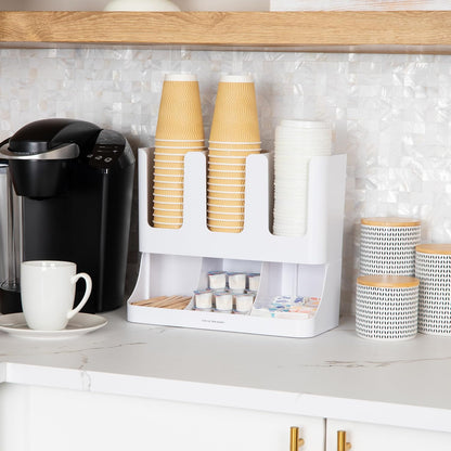 6 Compartment condiment and storage organizer - Mind Reader