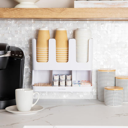 6 Compartment condiment and storage organizer - Mind Reader