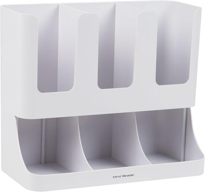 6 Compartment condiment and storage organizer - Mind Reader