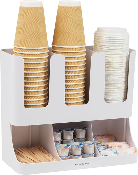 6 Compartment condiment and storage organizer - Mind Reader