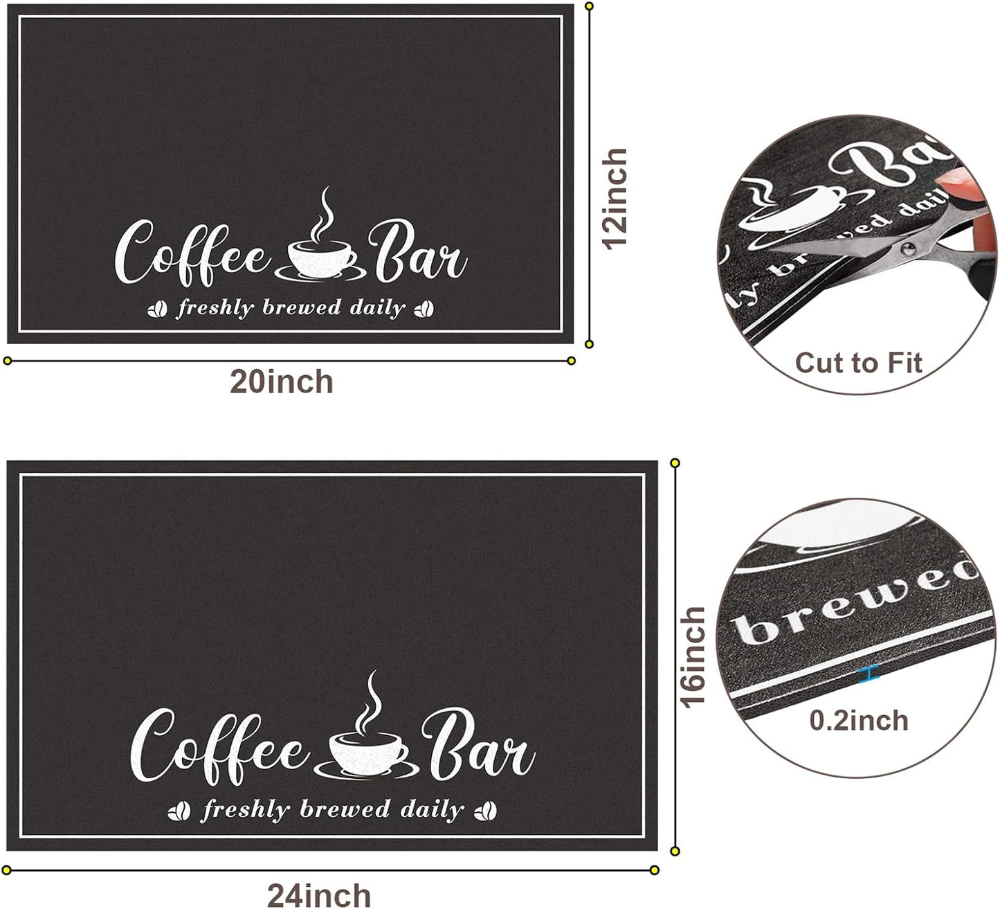 Absorbent Coffee Mat - CooRug