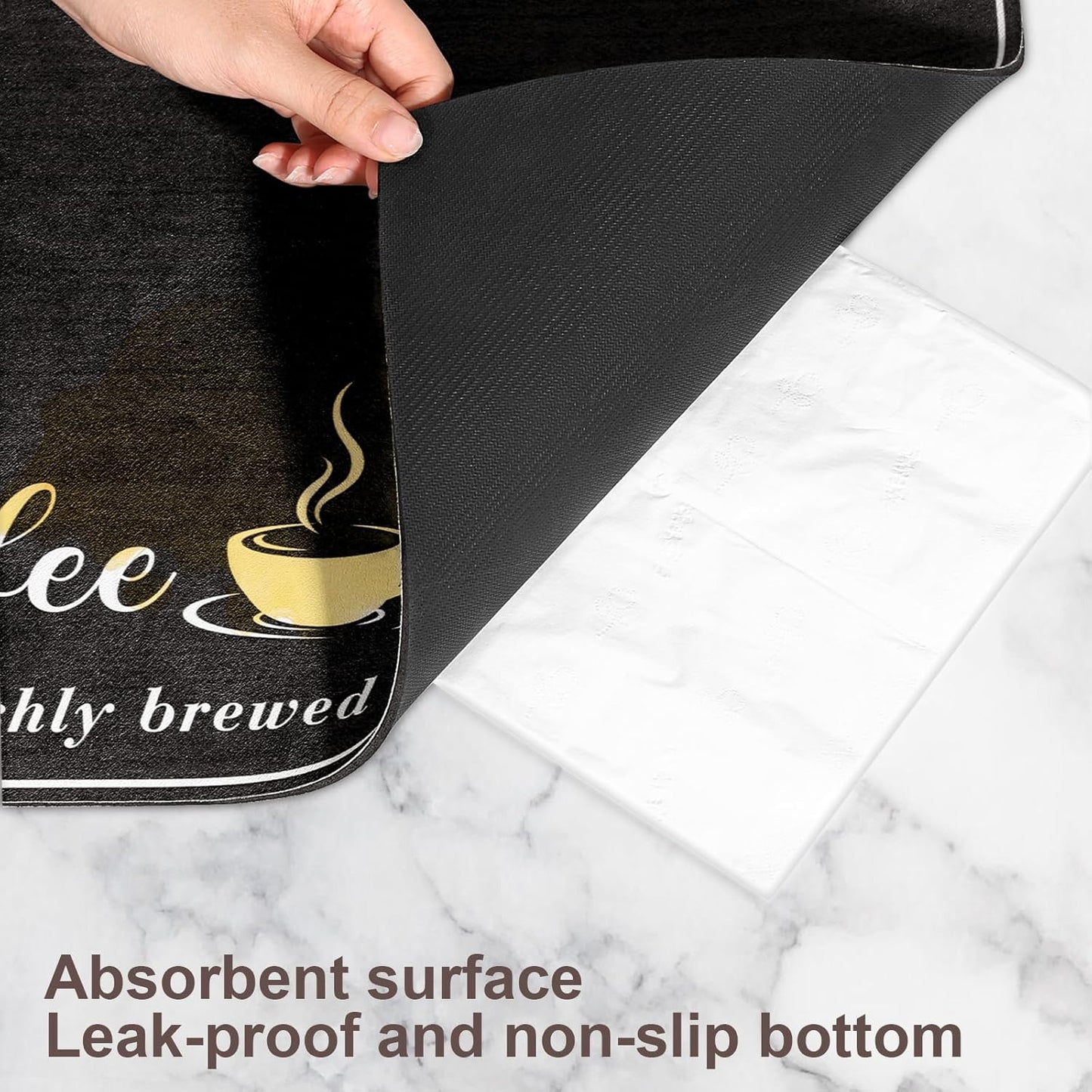 Absorbent Coffee Mat - CooRug