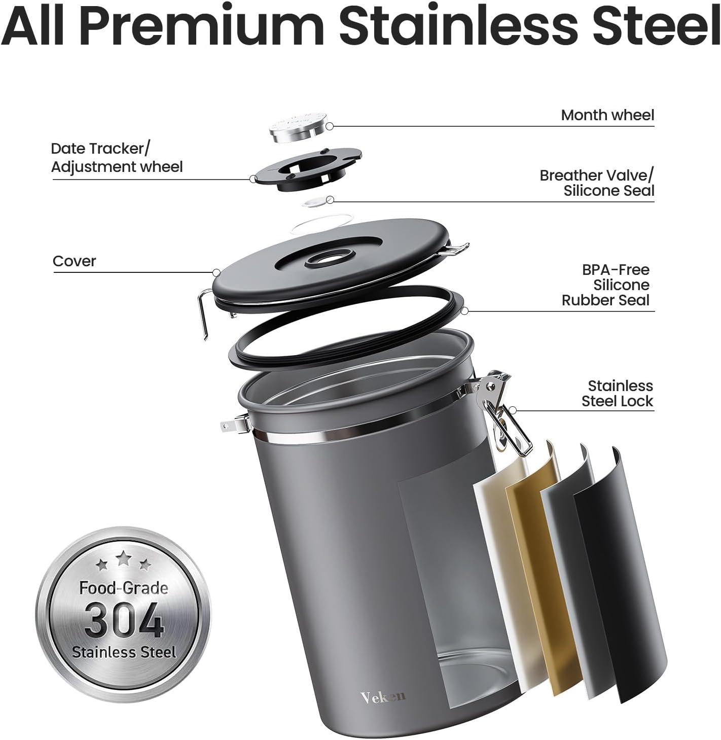 Coffee Canister - Veken