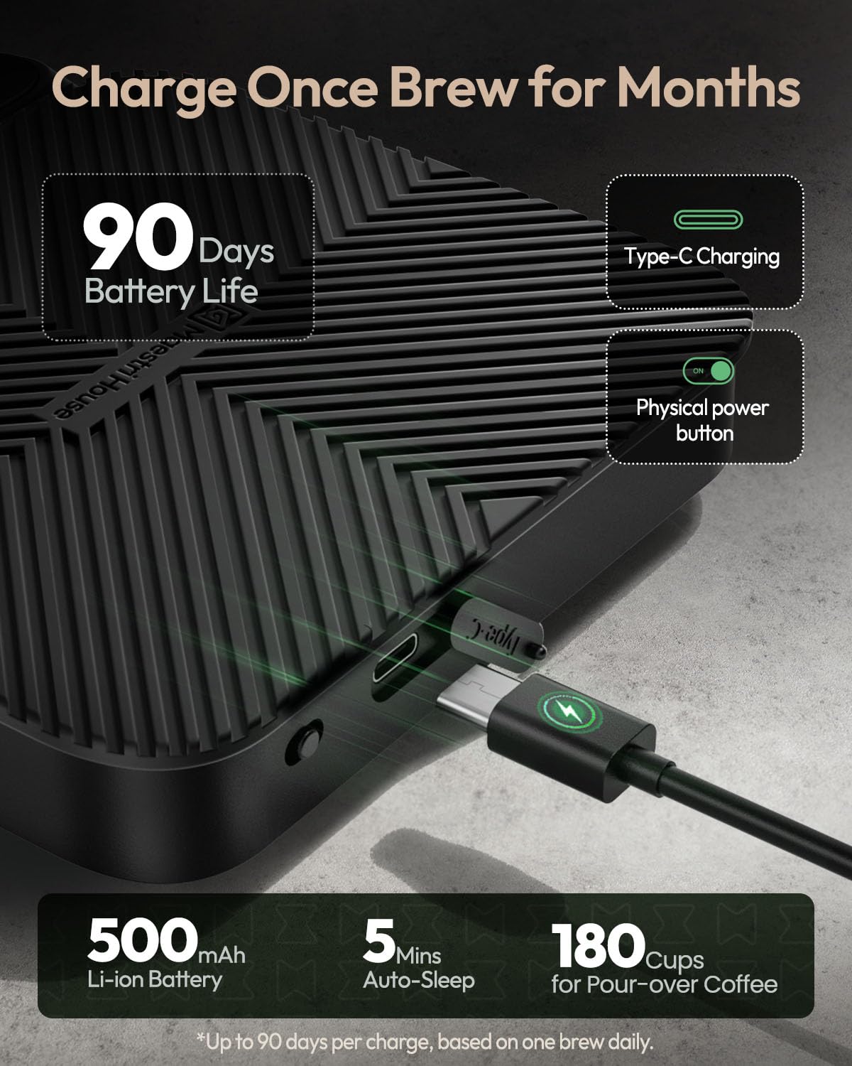 Coffee Scale with Timer - Maestri House