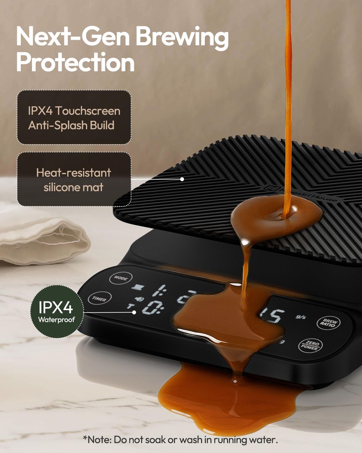 Coffee Scale with Timer - Maestri House