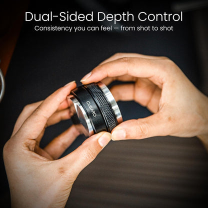 Espresso distributor and tamper - Cubaro