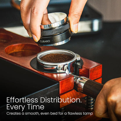 Espresso distributor and tamper - Cubaro