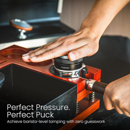 Espresso distributor and tamper - Cubaro