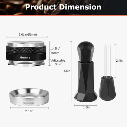 51mm Espresso Accessories Kit - Glevxora