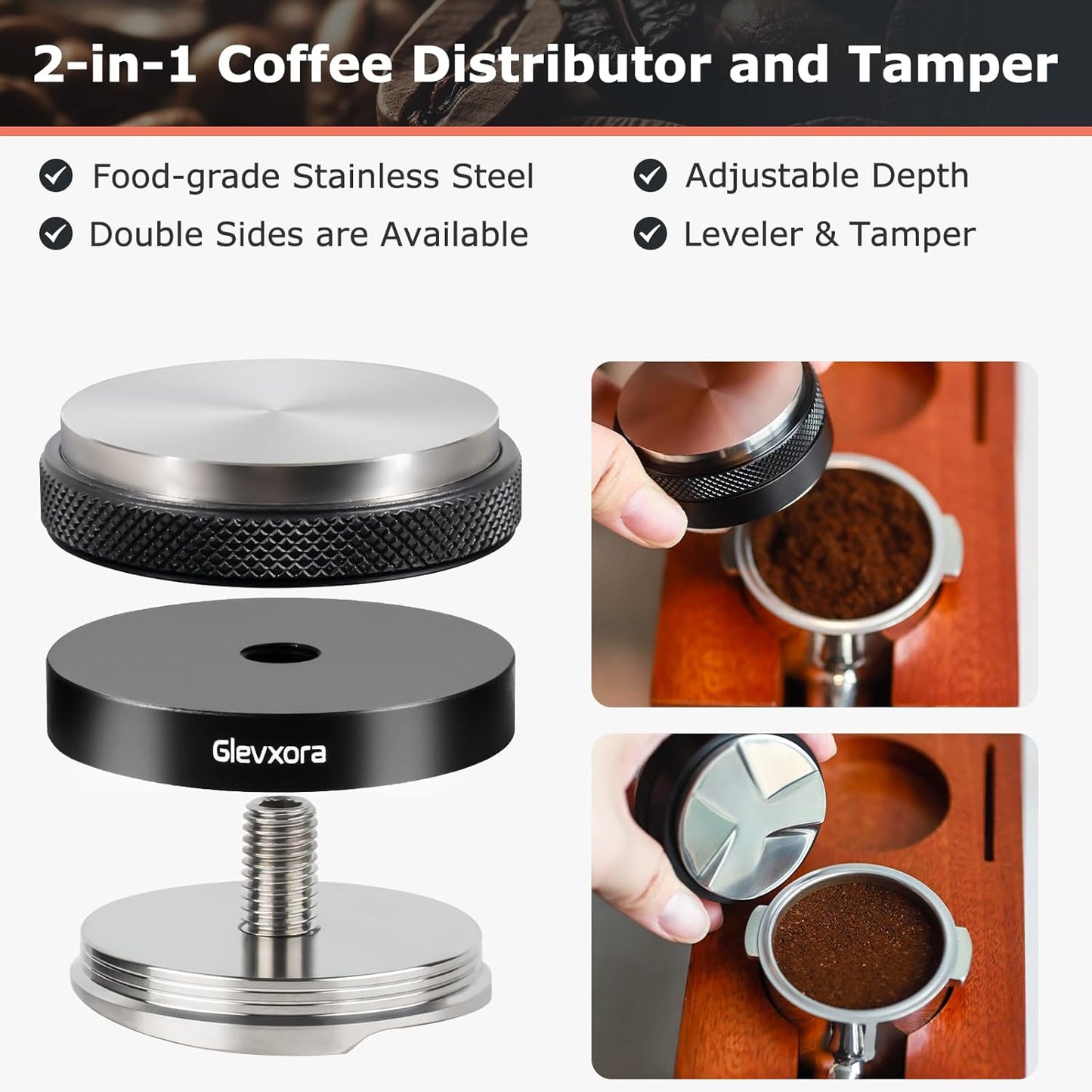 51mm Espresso Accessories Kit - Glevxora