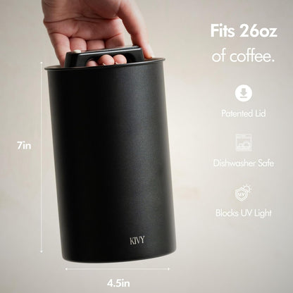 Vacuum Coffee Canister - KIVY