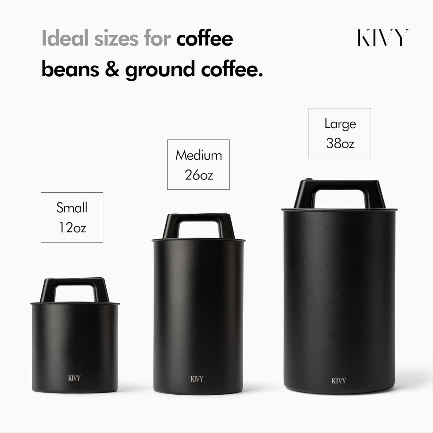 Vacuum Coffee Canister - KIVY