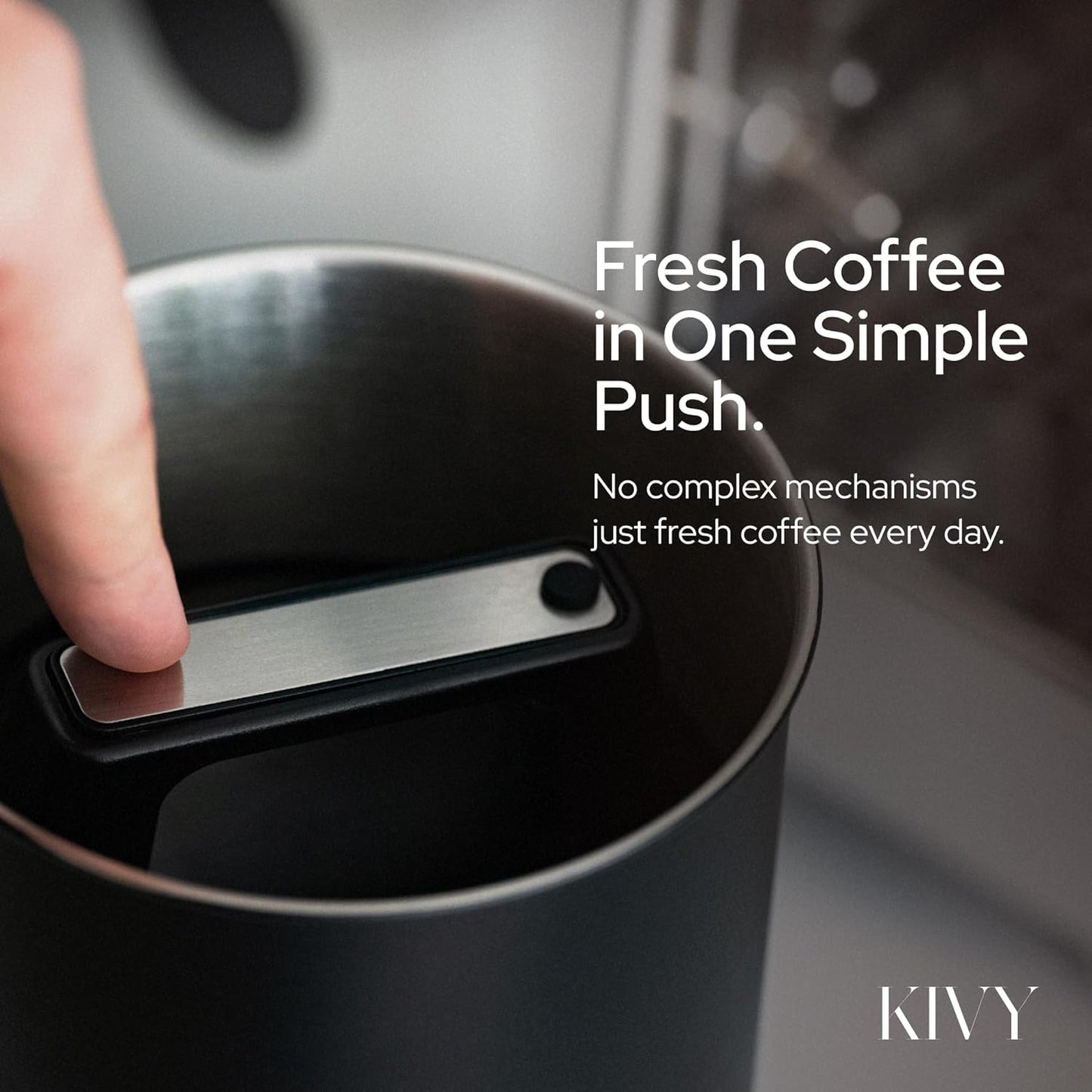 Vacuum Coffee Canister - KIVY
